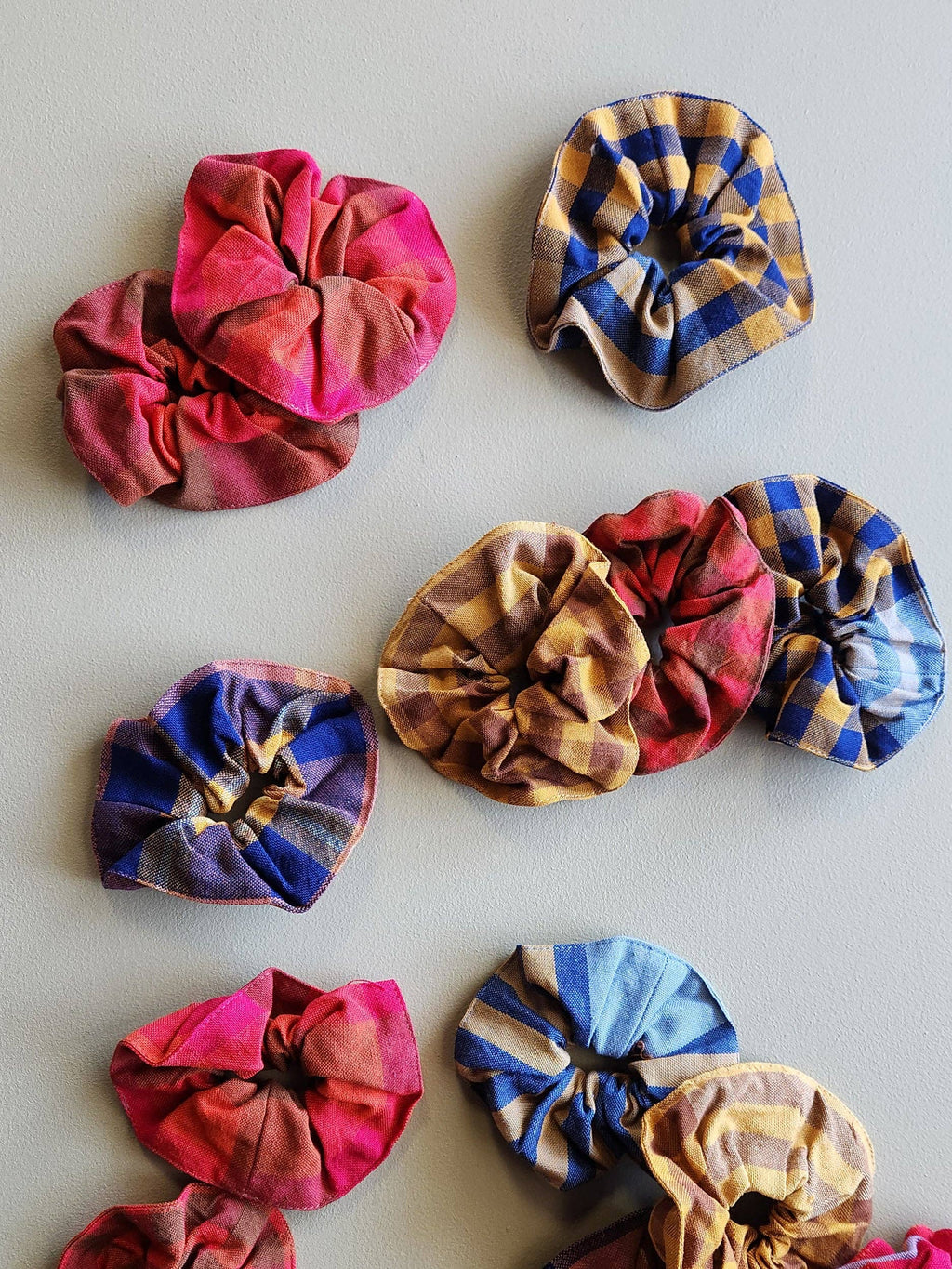 All Roads - Cotton Scrunchie - Maize